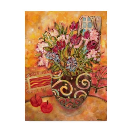 Lorraine Platt 'Elyseium Vase Of Flowers' Canvas Art,14x19